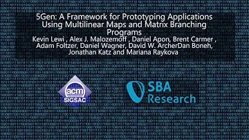 5Gen: A Framework for Prototyping Applications Using Multilinear Maps and Matrix Branching Programs
