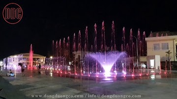 Sàn nhạc nước, phun nước Sông Cầu Phú yên - Sông Cầu quê tôi