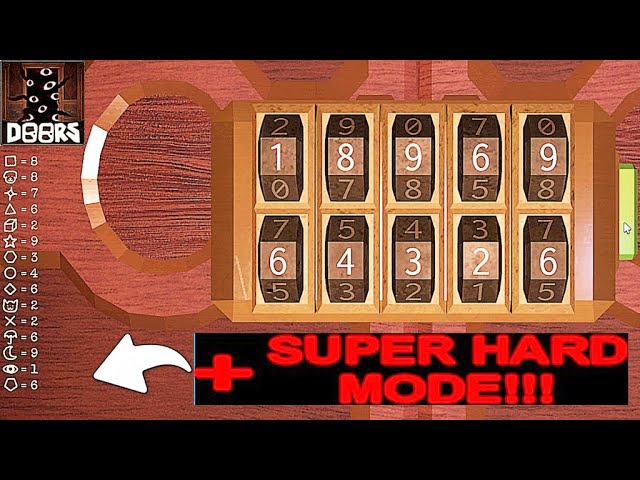 DOORS SUPER HARD MODE 1 to 100 - Solo (Full Walkthrough) - Roblox 