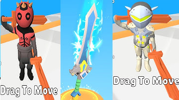 Evolution Of Sword ⚔️  |  Sword Spin - Level Up Satisfying Mobile Gameplay 3d