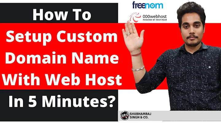 How To Configure Custom Domain Name Nameservers With Your Web Hosting? | 000webhost & Freenom