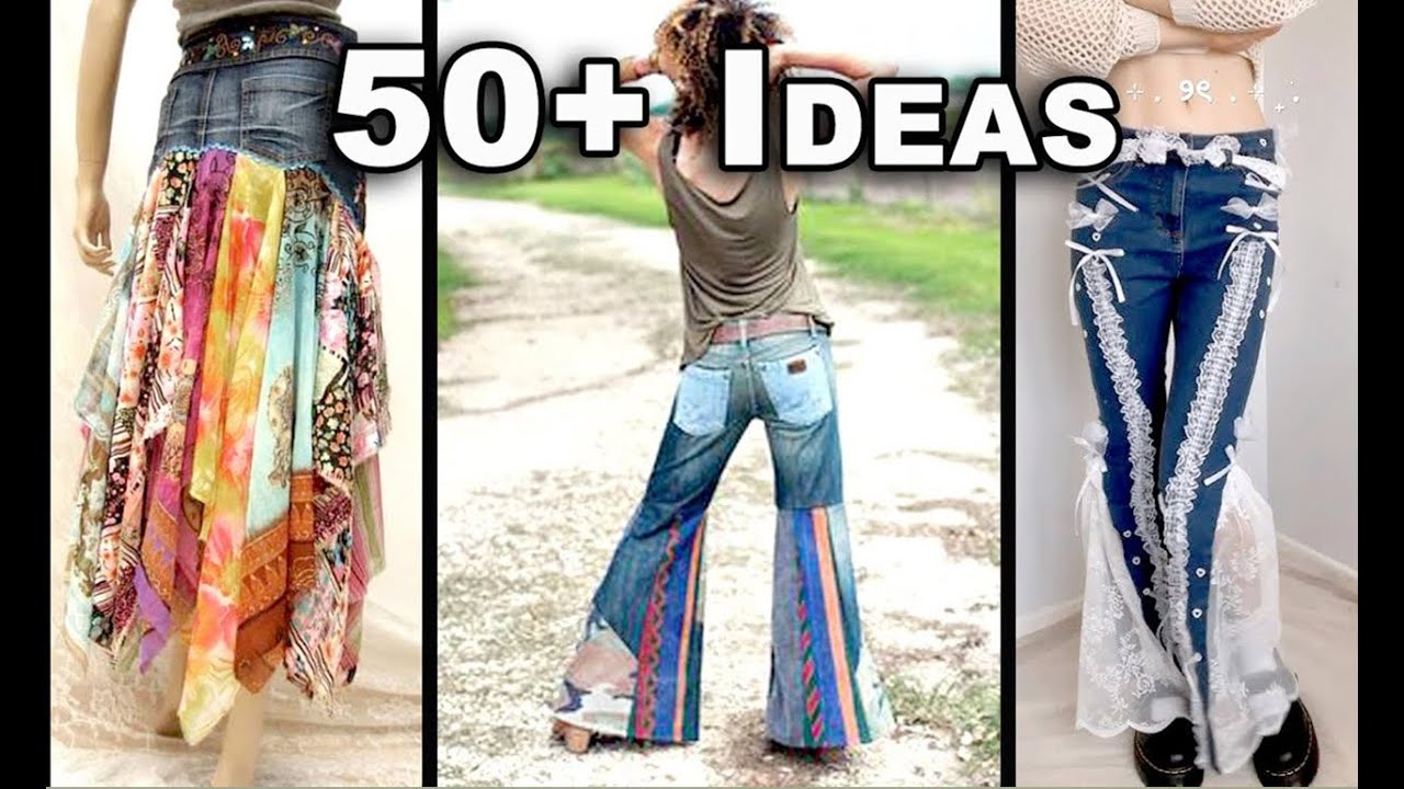 100+ Compilation of Ideas for Jeans Upcycles When You Are Bored