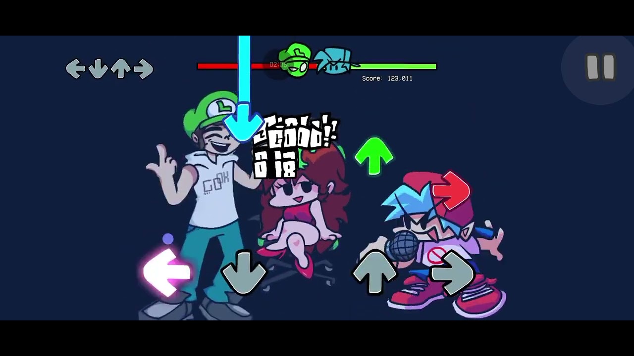 La mejor mods de #fnf de Fernanfloo el crack