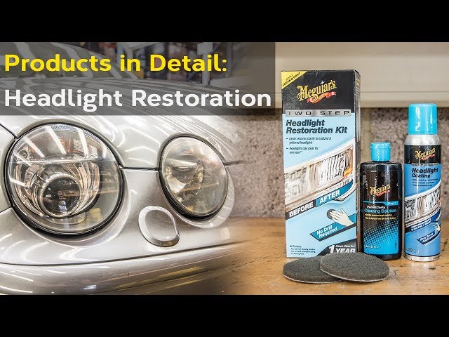 Meguiars Two Step Headlight Restoration Kit CASE PACK 4