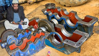Jaw Crush Machine Plant Repairing Process | How To Change Gerari In Jaw Crush Machine by Skillful Restoration 1,750 views 3 months ago 17 minutes