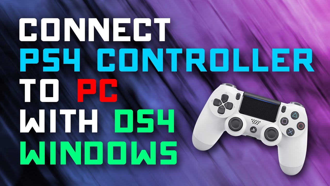 Wardian sag dæk Rendezvous Updated 2022: How to Connect PS4 Controller to PC with DS4 Windows Driver -  YouTube