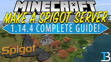 How To Make A Spigot Server in Minecraft 1.14.4