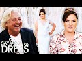 David Emanuel Helps Bride Decide How Much Cleavage She Wants To Show | Say Yes To The Dress UK