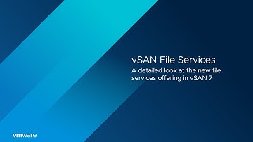 vSAN File Services Demo