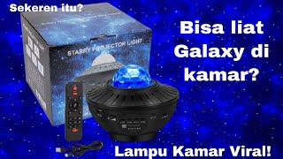 Review - Lampu Tidur Proyektor Planetorium Star Projector. 