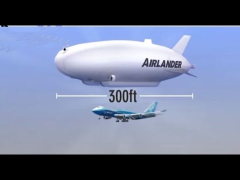 Airlander-10 - самый большой в мире летательный аппарат. Не дирижабль и не самолет