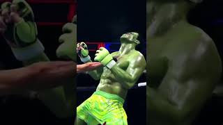 Bruce Lee vs. Slime Hulk - Crazy KO 🔥🐲 #Shorts