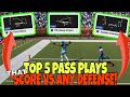 💣BOMBS AWAY💣! Top 5 Most Explosive Pass Plays that Beat Any Defense in Madden NFL 21! Offense Tips