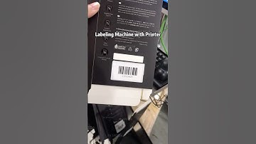 Labeling machine with printer #labelingmachine #labelapplicator #labelingmachinewithprinter #prning