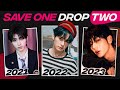 SAVE ONE DROP TWO KPOP SONGS (2021 vs 2022 vs 2023) | Visually Not Shy