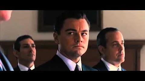 What does the ending of Wolf of Wall Street mean?