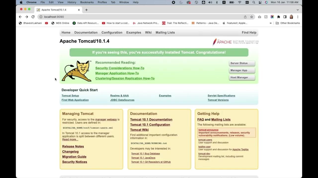 How to login to the Tomcat Manager App YouTube
