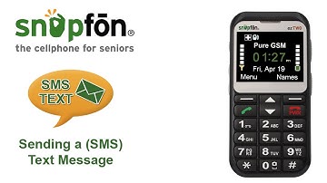 Snapfōn® ezTWO - Sending Messages