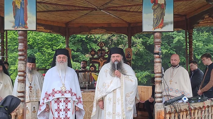 Protos. Porfirie Țanc - Cuvânt de mulțumire, Mănăstirea Telcișor-Buscatu, Bistrița-Năsăud