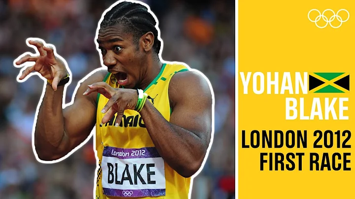 Yohan Blake's first Olympic race!