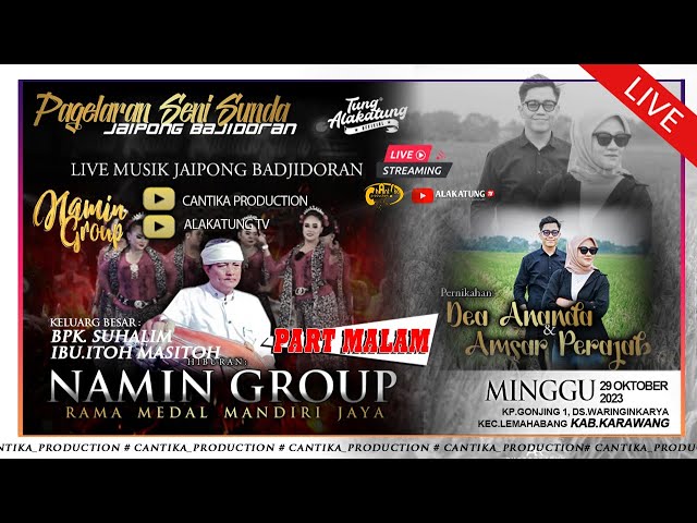 🔴LIVE [ KARAWANG ] NAMIN GROUP || PERHAJATAN BPK SUHALIM || MINGGU,29 OKT 2023 | PART MALAM class=