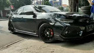 Civic Turbo Dengan Velg Hsr Wurzburg Hsr R17