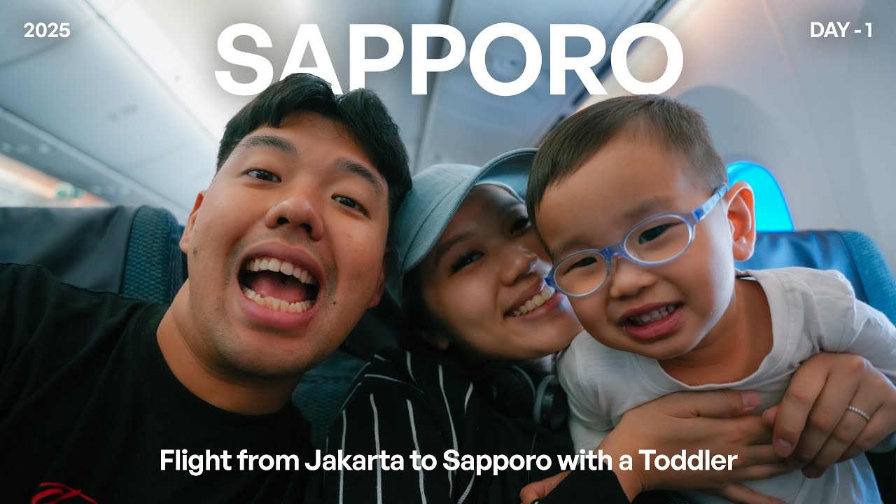 Jakarta to Sapporo with a TODDLER! 🇯🇵 First Family Trip to Japan 2025
