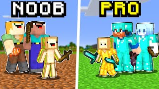 NOOB VS PRO AİLE!  Minecraft