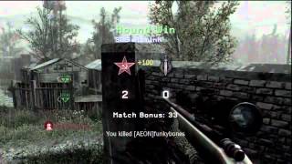 Crazy COD4 1080 Bounce Shot!
