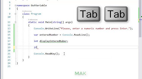 What is new in CSharp C# 7 - out variable explanation in Visual Studio 2017