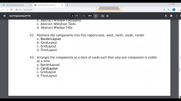 advanced java programming mcq