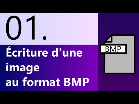 Vidéo: Comment fonctionne un fichier BMP ?