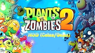 Plants VS Zombies 2 Mod Apk Version 10.5.1 [Unlimited Coins] [God Mod] [Mod  Menu]New Update Soso mod 