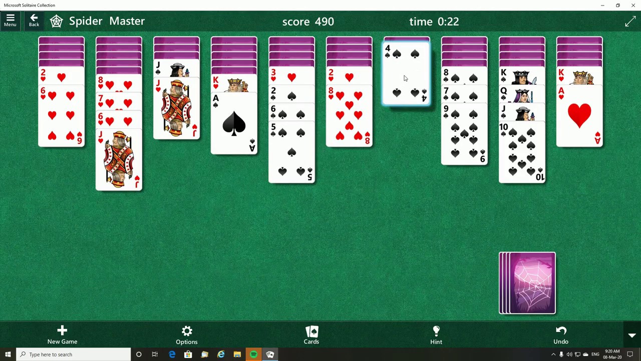 Spider Solitaire 2 - Microsoft Apps