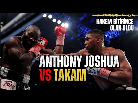 Anthony Joshua vs Carlos Takam Ağır Sıklet Unvan Maçı I Bilgehan Demir Anlatımlı