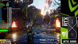 GodFall 8K Fidelity FX Super Resolution | RTX 3090 | Ryzen 9 5950X