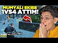 MUMYALI SAĞLAM EKİBE 1VS4 ATTIM!! - PUBG MOBİLE