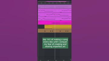 day 141 of making a song every day until i conquer my fear of creating and sharing imperfect art