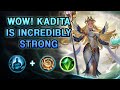 WOW! KADITA IS ACTUALLY REALLY GOOD (Tutorial & Build) | Mobile Legends