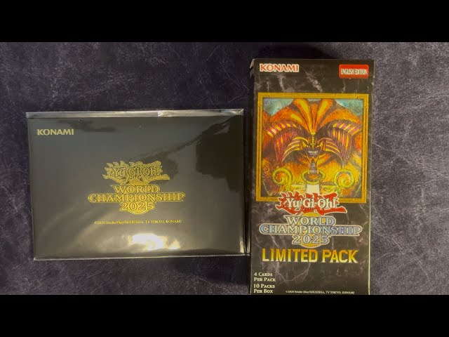 遊戯王 LIMITED PACK WORLD CHAMPIONSHIP 2025 Yu-Gi-Oh! CCG Limited Pack World Championship 2025 Booster
