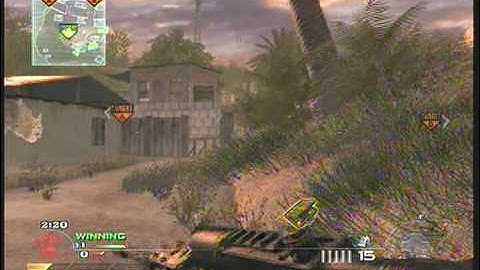 Very Lucky Throwing knife across the map in Search & Destroy - NillaTheProdigy - Modern Warfare 2