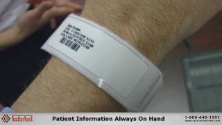 StarMicronicsTSP828ラベルプリンターを使用したリストバンド印刷