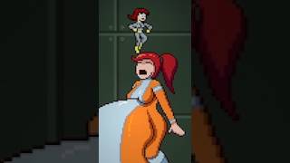 Mia swallowed the dwarf #pixelgame #vore #voregame