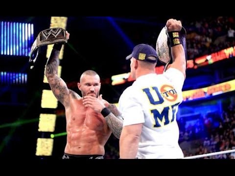 Randy Orton & John Cena Vs Edge & Sheamus  Raw  Re...