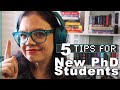 Advice for New PhD Students (in 2020) | How to Succeed in Graduate School!