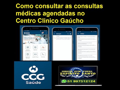 Como consultar as consultas médicas agendadas no Centro Clinico Gaúcho