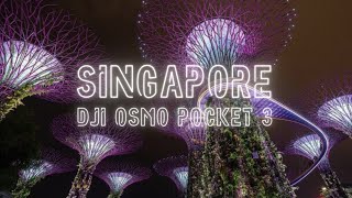 Singapore Travel Vlog | DJI Osmo Pocket 3