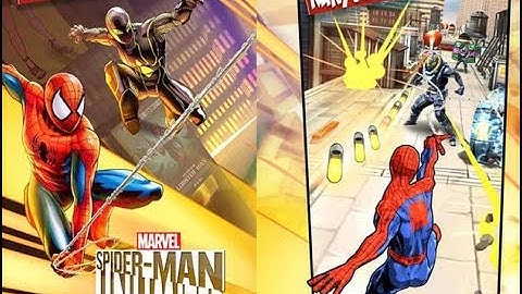 Spider-Man Unlimited -Gameplay Video , Review on iOS 8 iPAD Mini
