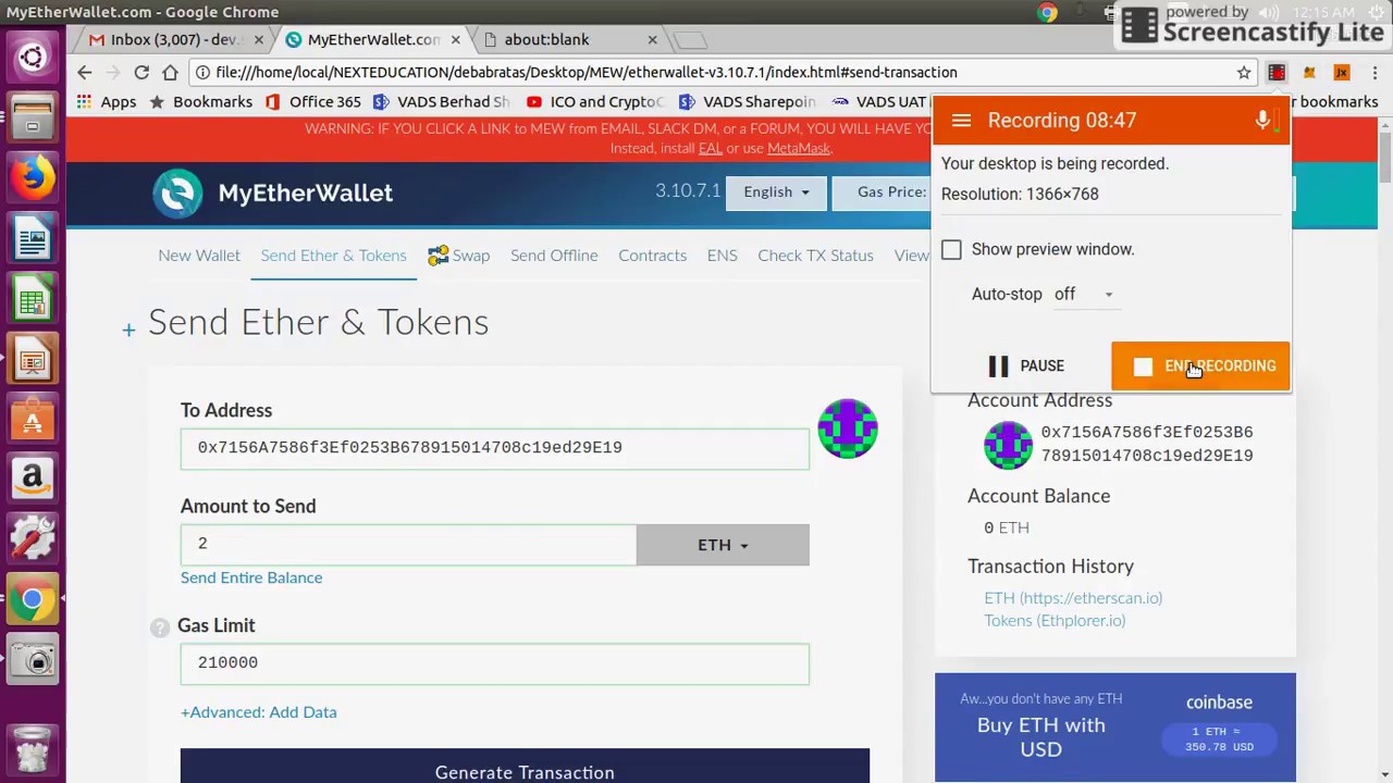 coinbase token ico