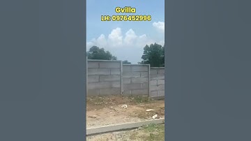 Tường rào lắp ghép bê tông siêu nhẹ. Lh: 0976452996 #tambetongnhe